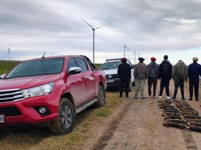 Ocho infraccionados por caza furtiva en Espigas